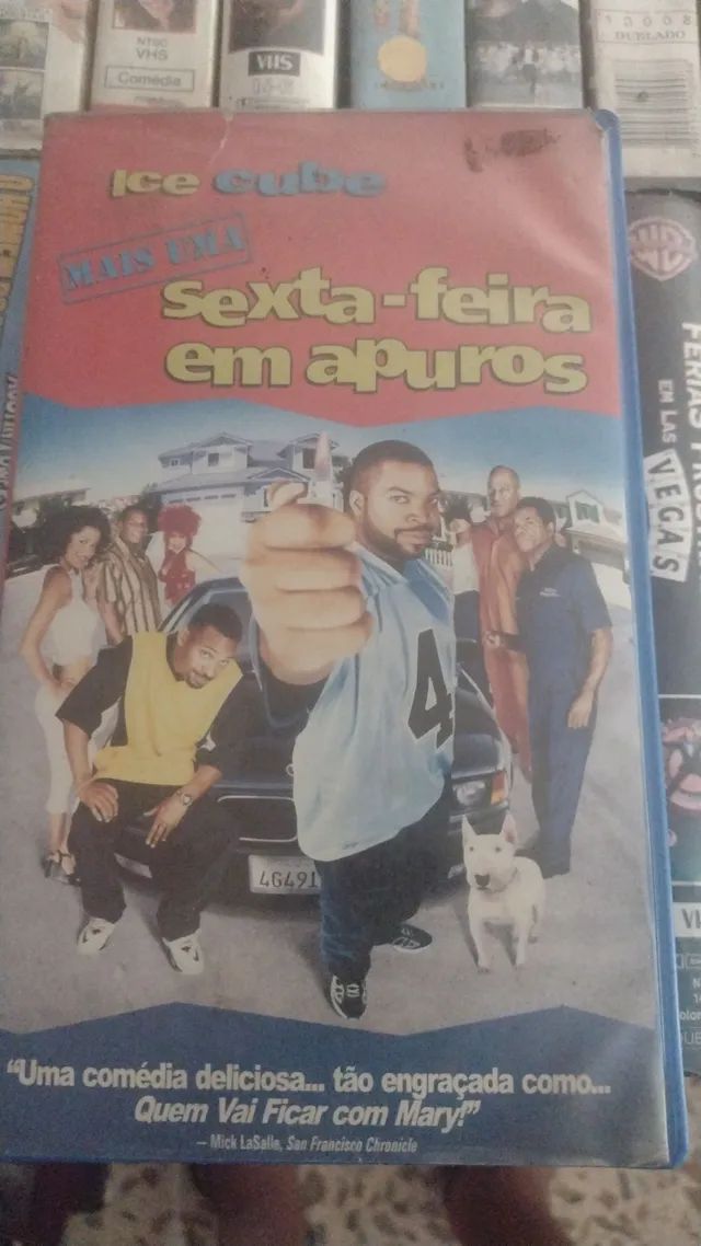 VHS Sexta feira em apuros - Antiguidades - Boa Esperança, Rio