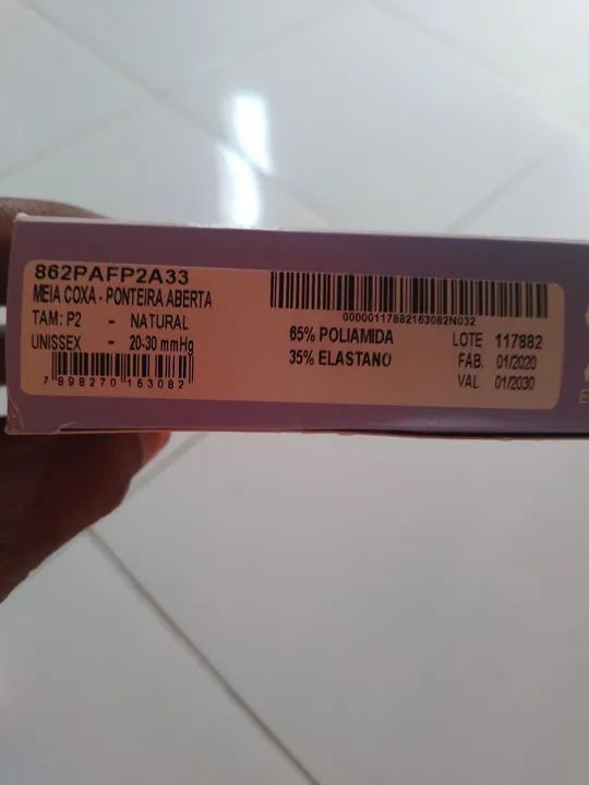 Meia de compressão  - Foto 2