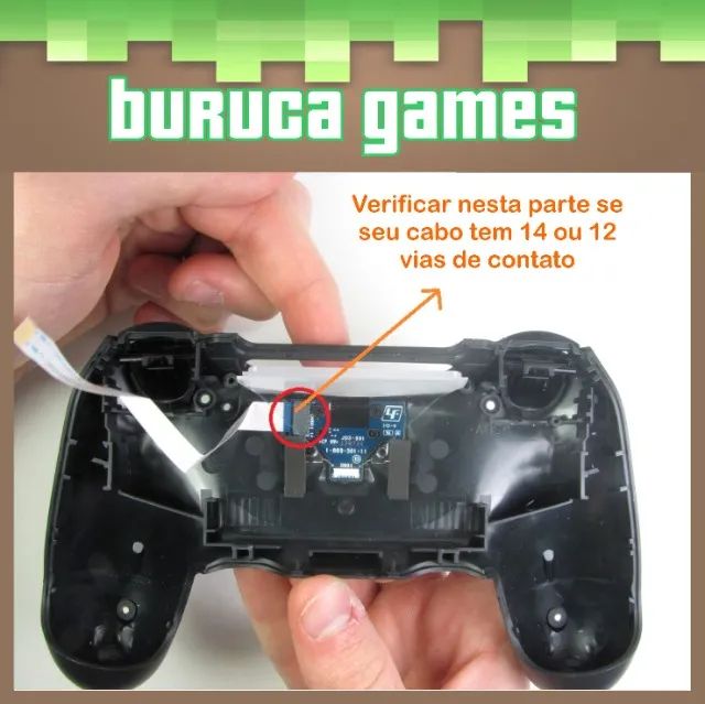 Cabo Flat da placa de carregamento do controle de PS4 - Foto 5