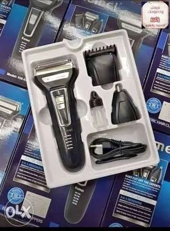 maquina de corta cabelo kemei 3 em 1 com (entrega gratis) - Foto 4