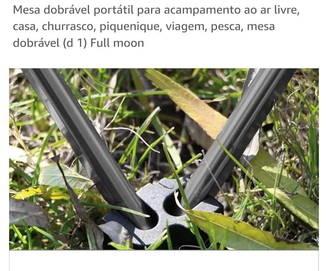 Mesa dobrável portátil para acampamento - Foto 3