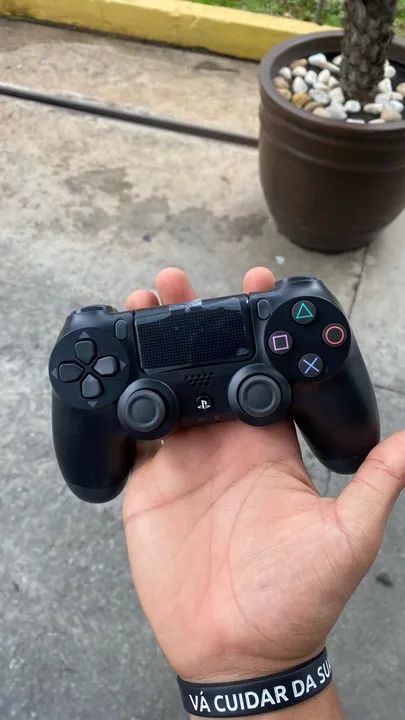 Controle Ps4 SELO SONY / PRETO  - Foto 5