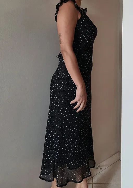 Vestido midi preto - Foto 3
