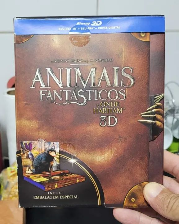 Animais Fantásticos e Onde Habitam - Blu-Ray 3D