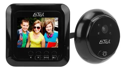 Campainha Olho Mágico Digital 2,4 Visão Noturna Foto 320p AITEK SIGMA-02004  - Foto 4