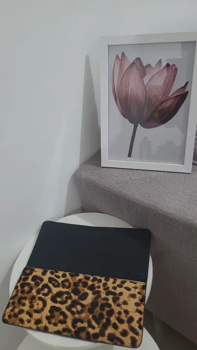 Bolsa de Mão Leopardo Jorge biscjoff  - Foto 3