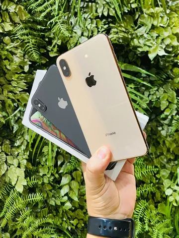 iPhone XS maxx dourado e preto com garantia / loja aberta 