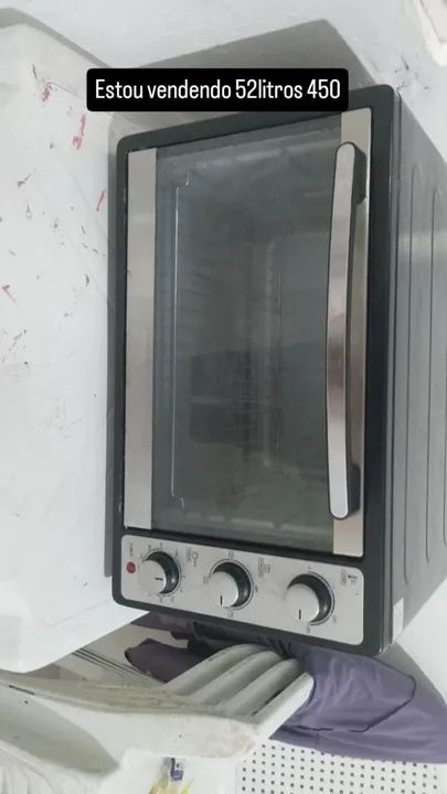 Forno Elétrico 52 Litros