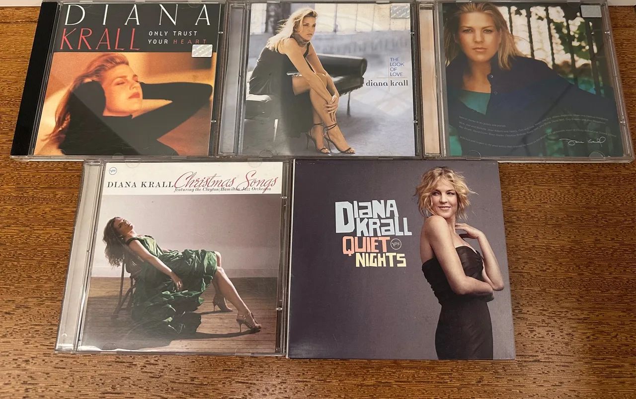 Coleção com 11 Cds Diana Krall, perfeitos( ver fotos ). - Foto 2