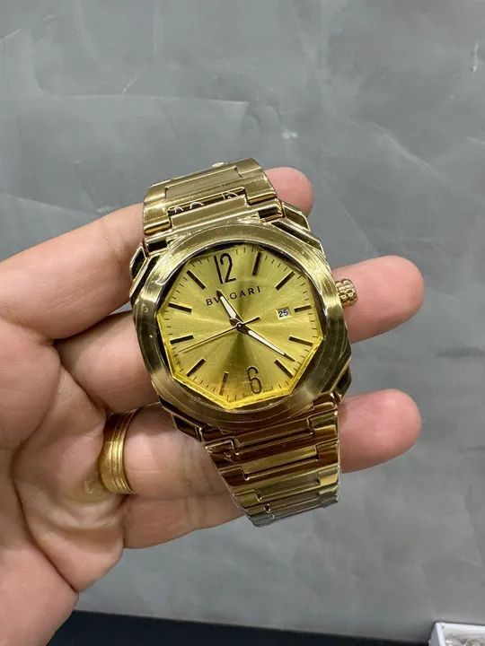 Relógio Bvlgari octo série ouro  - Foto 2