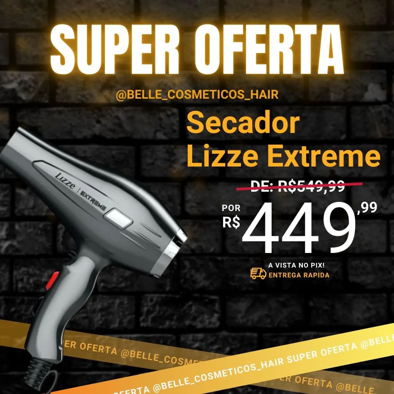 Secador Lizze Extreme 2400w
