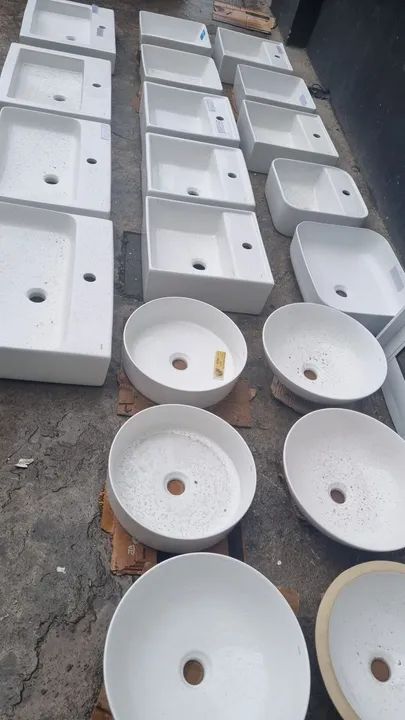 Cubas de louça vários modelos 
