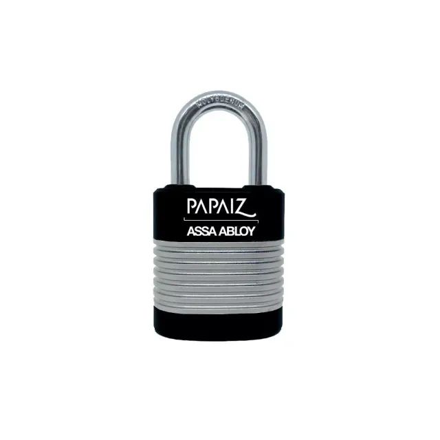Cadeado de Aço Laminado com Chaves 40mm Com Capa Alta Proteção - Papaiz