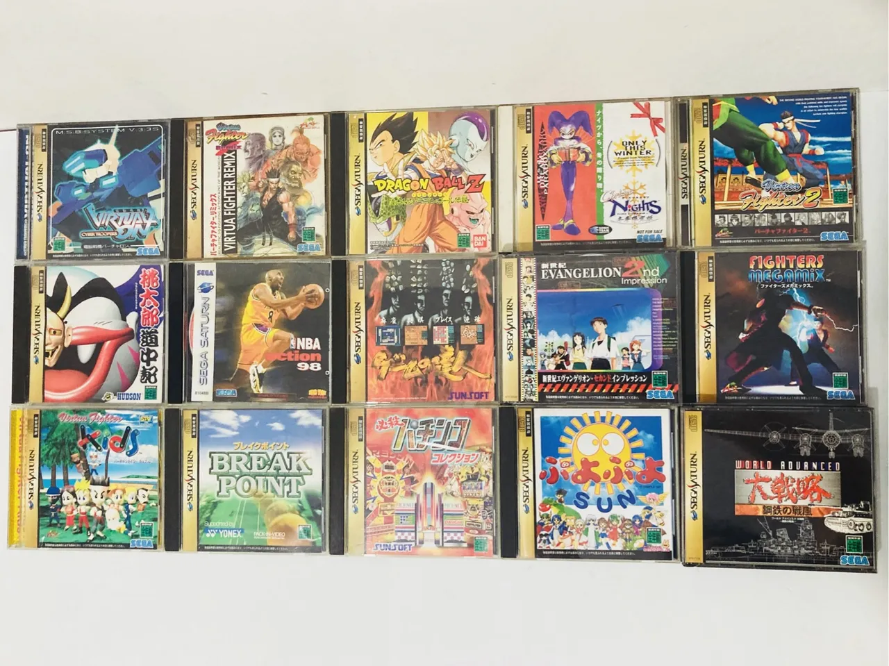 Sega Saturn Jogos