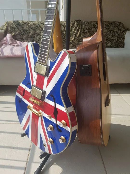 Epiphone Sheraton Customização Luxo - Foto 4