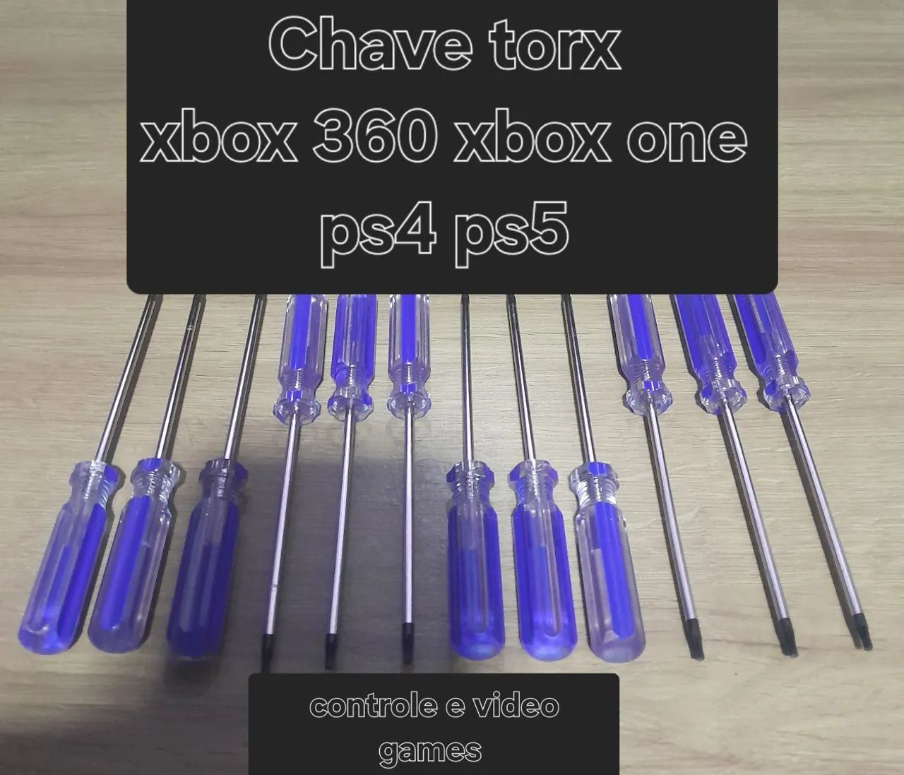 Chave torx t8 xbox ps3 ps4 ps5... - Foto 2