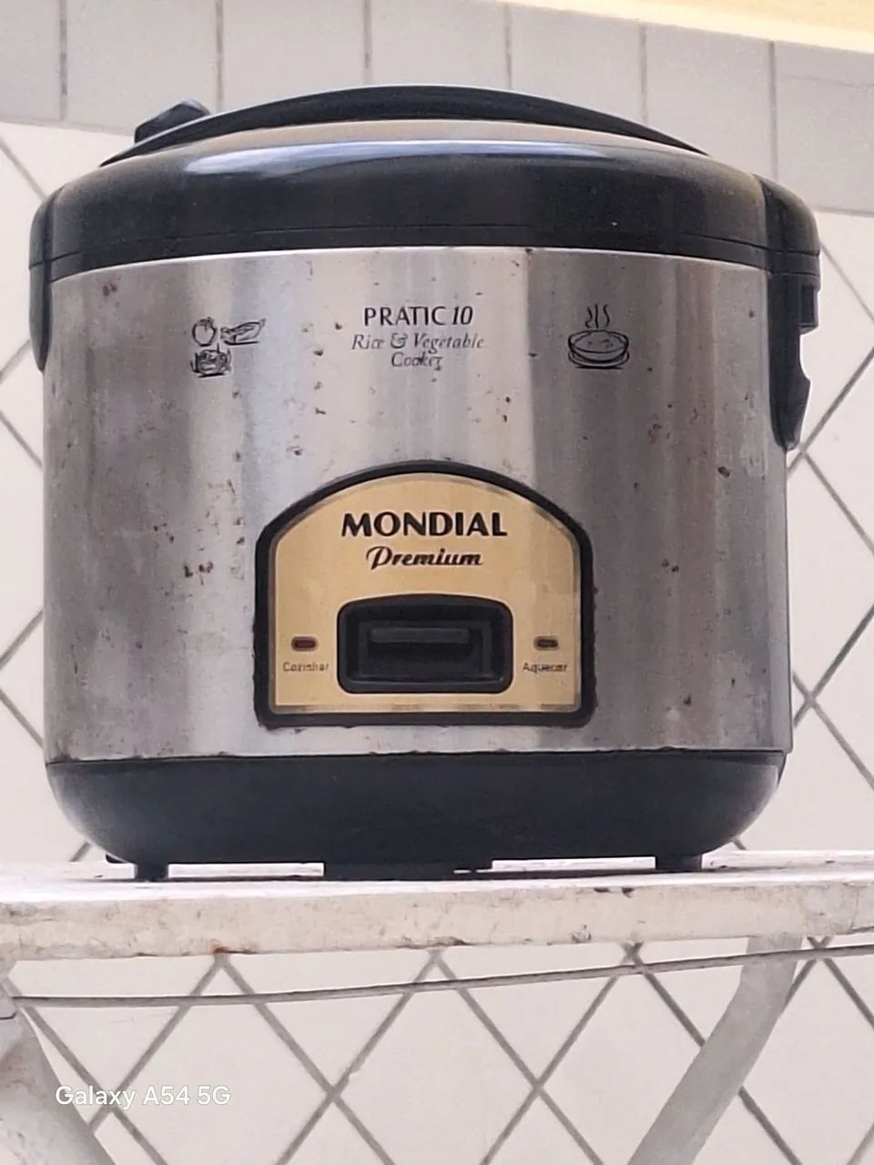 Panela Elétrica de Arroz Mondial Pratic 10