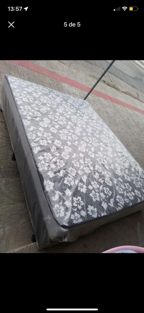 Cama Box conjugado Casal Floral  - Foto 5