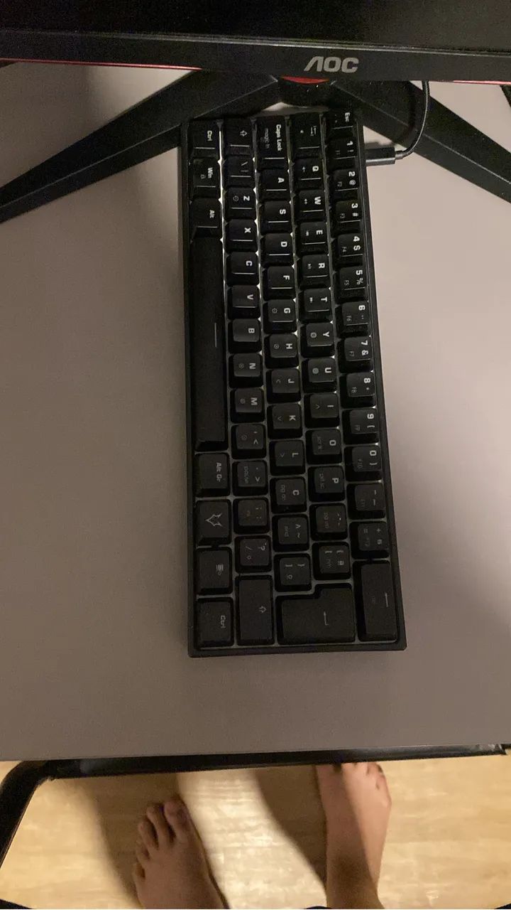 PC Gamer com GTX1650 + Teclado Husky Blizzard 60% - Foto 3