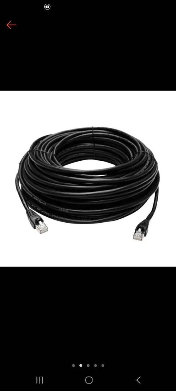 Vendo Cabo de Rede CAT6  Gigabit - Alta Velocidade - Foto 3