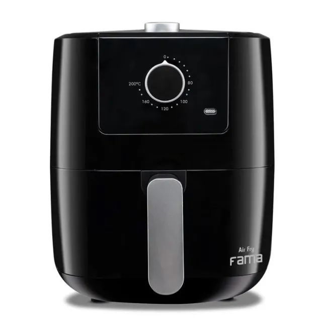 Fritadeira Air Fryer Fama Ffr27p, 1300W , 3L c/ Timer, Preta - 110V (NOVO)