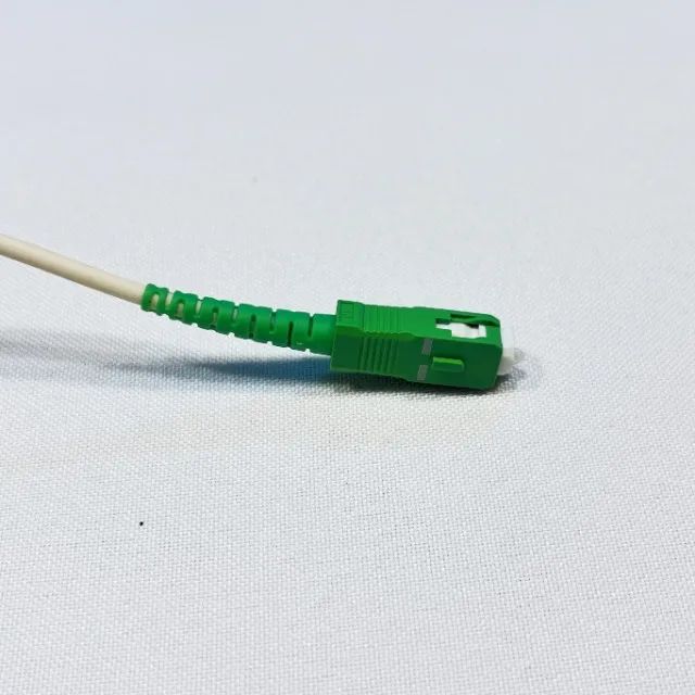 Cabo de Fibra Óptica Blindado SC/APC - SC/APC Monomodo Simplex 150 cm - Foto 4