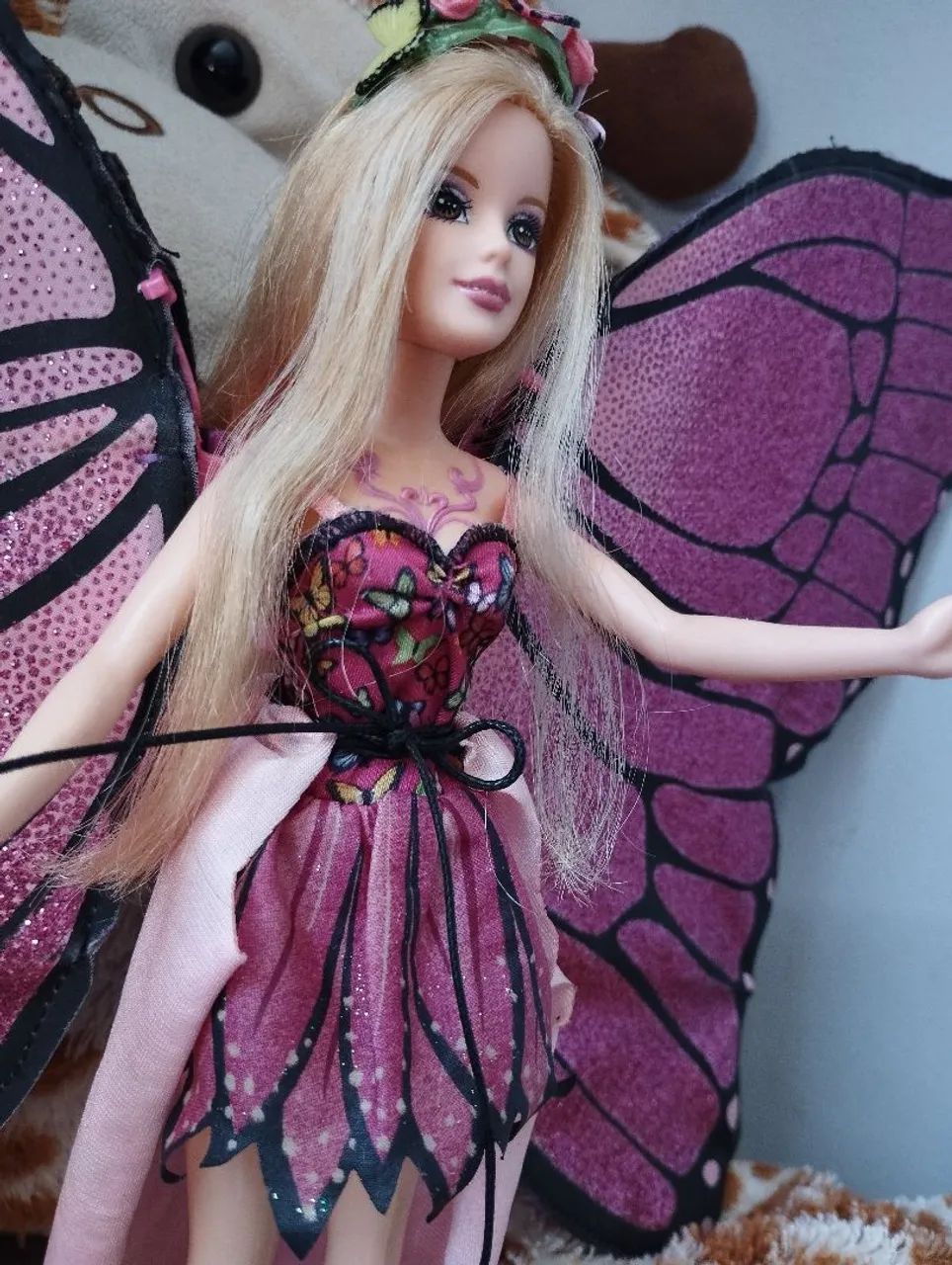 Barbie Butterfly Wings Barbie Mariposa Doll 2008 Barbie Mariposa