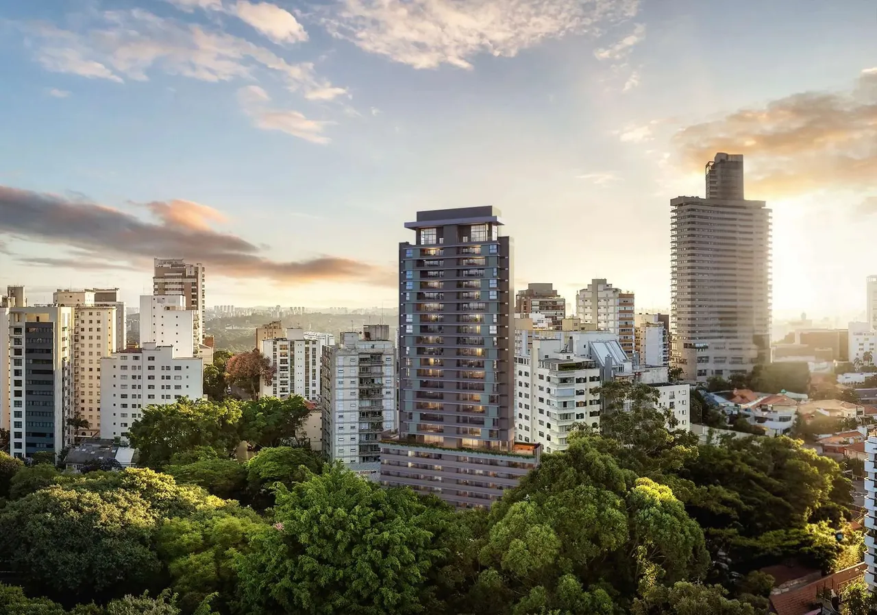 Studio na Vila Madalena - Ideal para investimento com varanda e próximo a estação Vila Mad