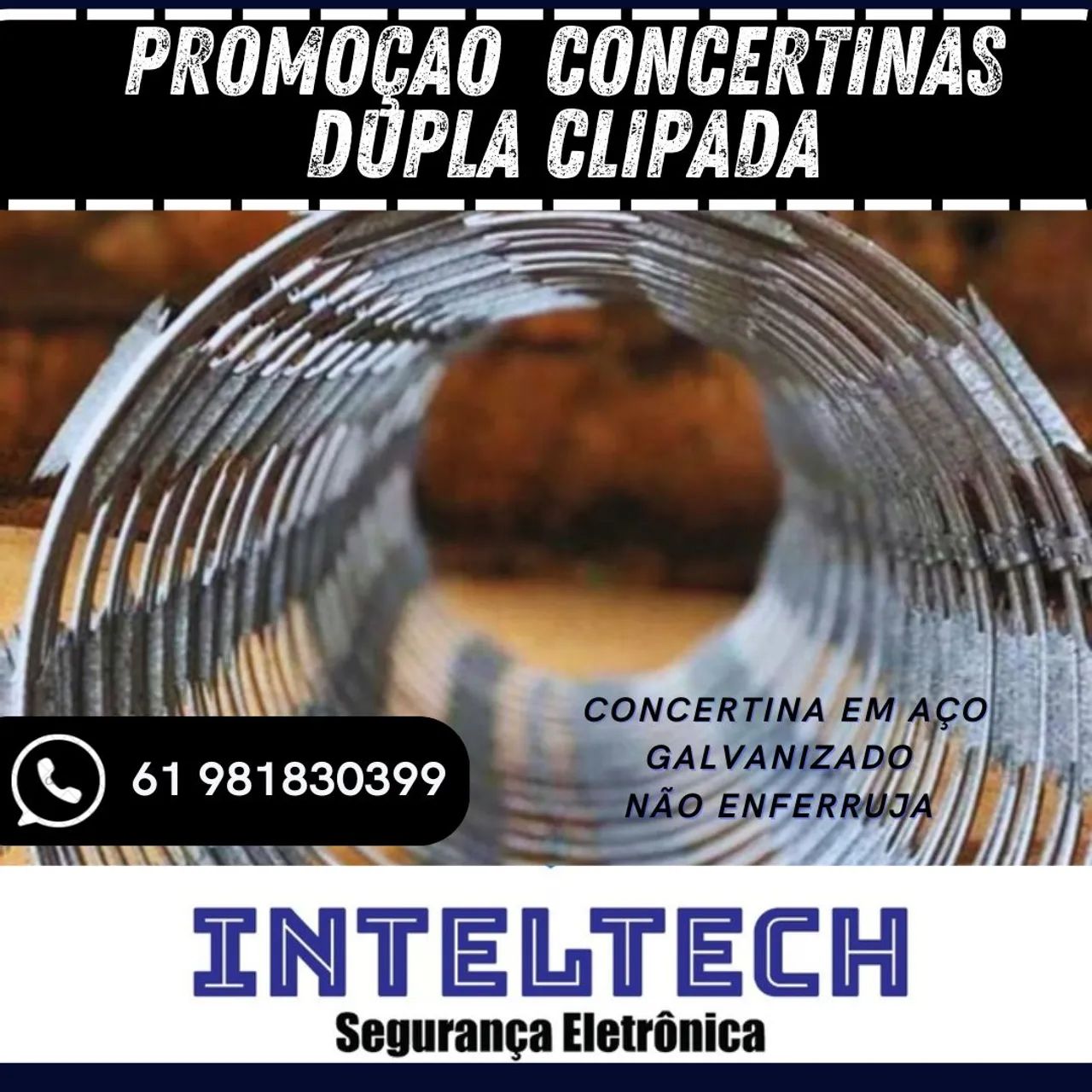 PROMOÇÃO CONCERTINA DUPLA CLIPADA 
