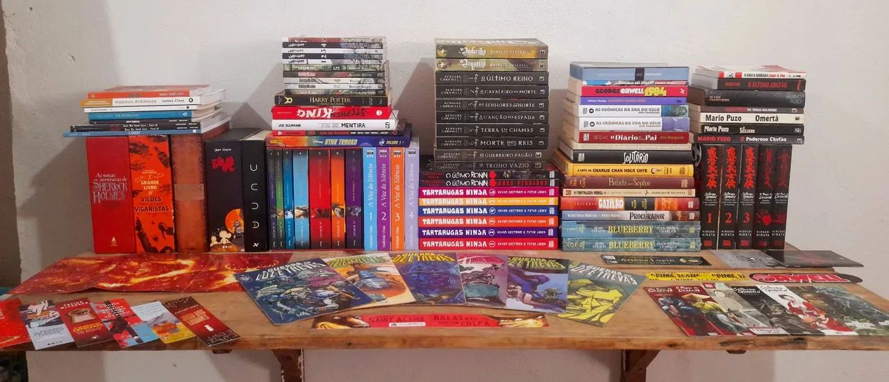 Coleção Pipoca e Nanquim, Harry Potter entre vários outros 
