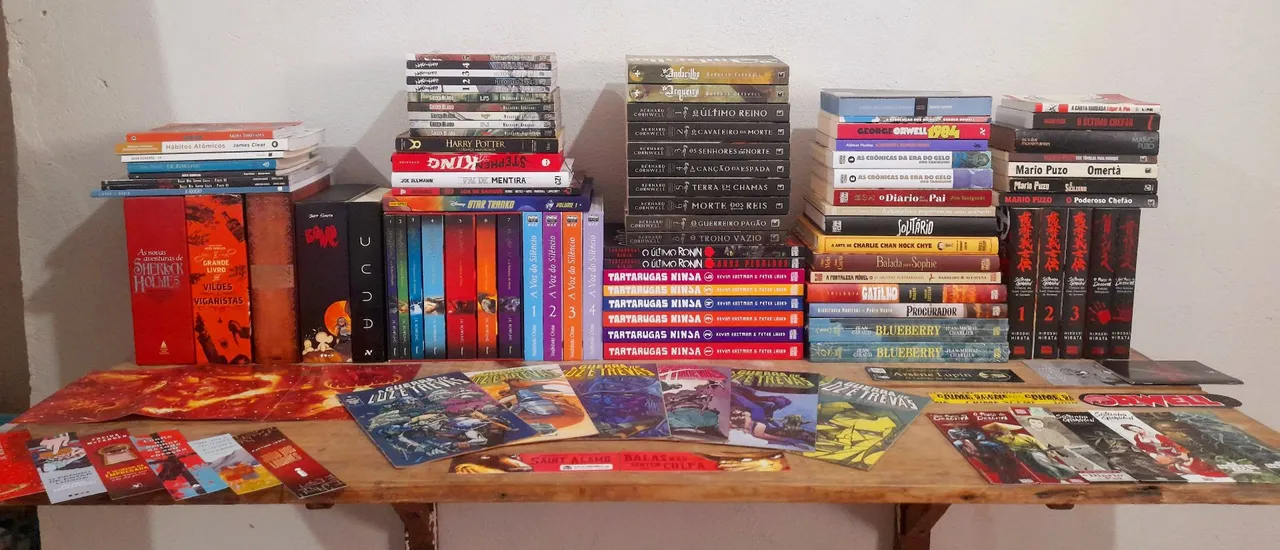 Coleção Pipoca e Nanquim, Harry Potter entre vários outros 