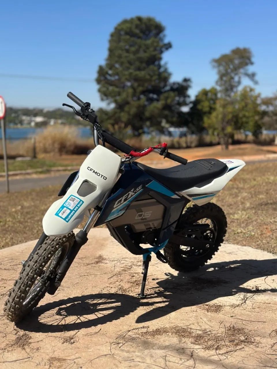 CFMOTO CX-5E Electric Mini Motorcycle - 0 km | Authorized Dealer Brasília | Safe Children's Fun
