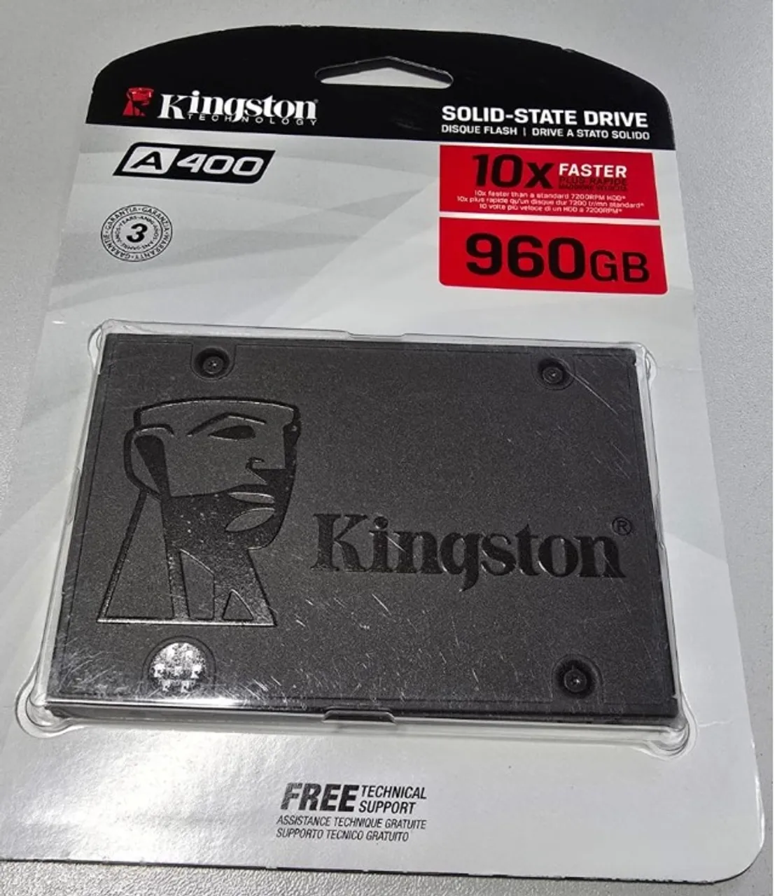 SSD 960GB Kingston - Original/Novo!!!