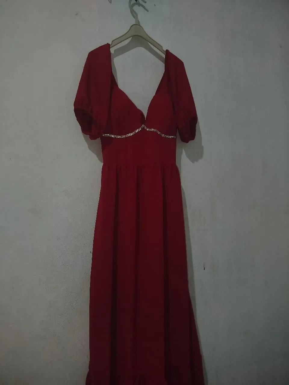 Vestido Vermelho Longo