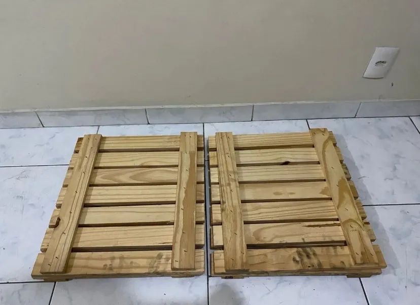 Conjunto de Pisos de Madeira Artesanais - Foto 3