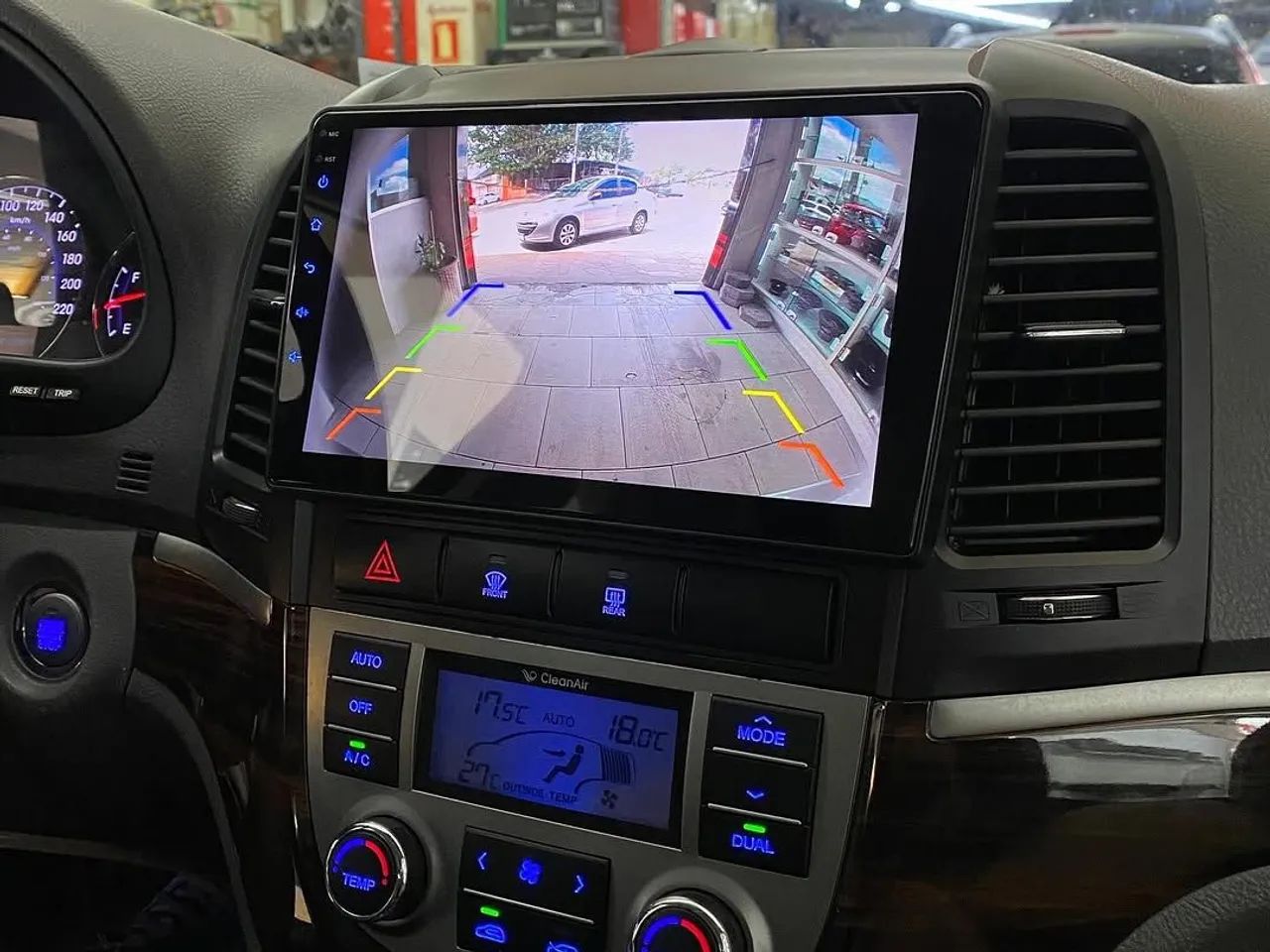 Multimídia Hyundai Santa fe 9 polegadas Carplay sem fio Android auto  - Foto 4
