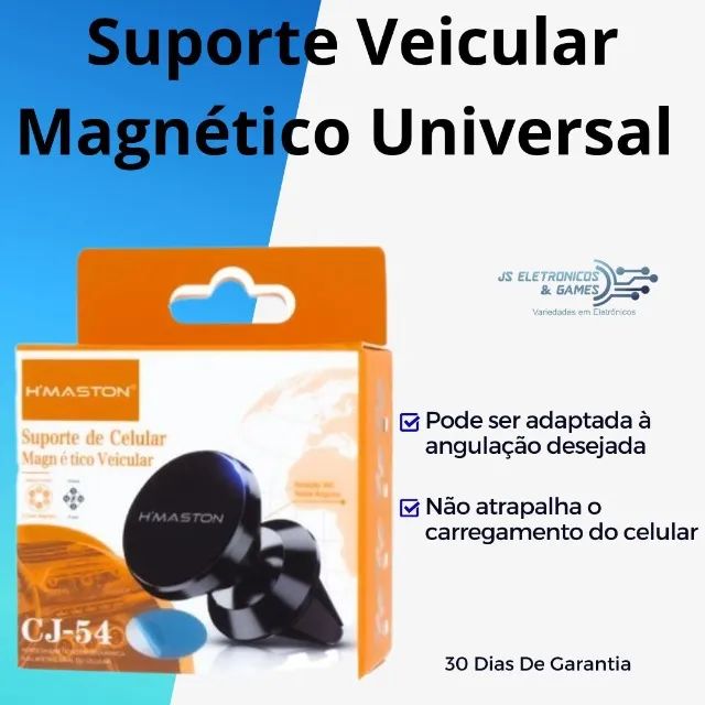 Suporte Para Celular Magnético - loja física - entrega rápida