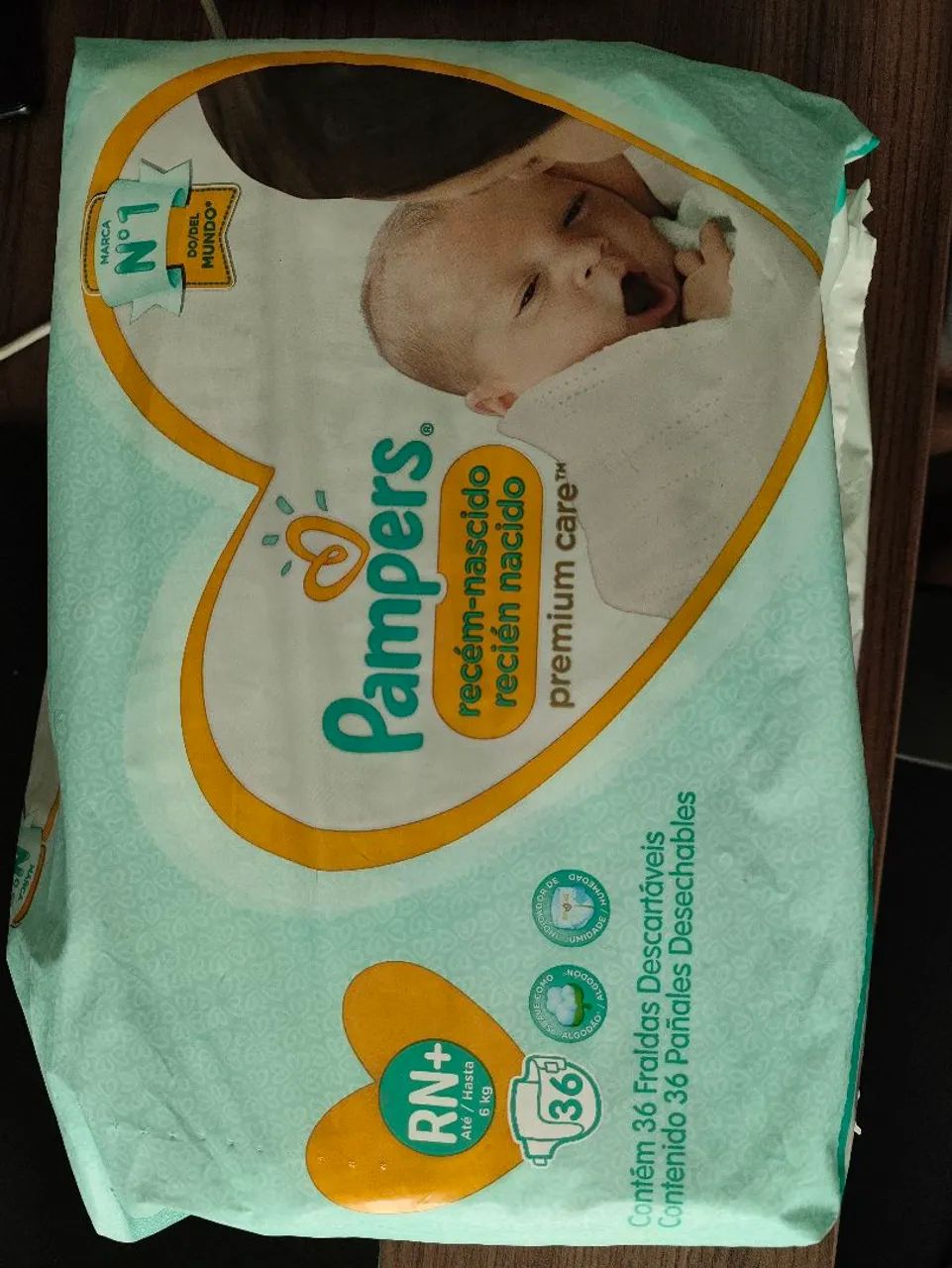 Pampers Diaper RN+ (x4 packs)