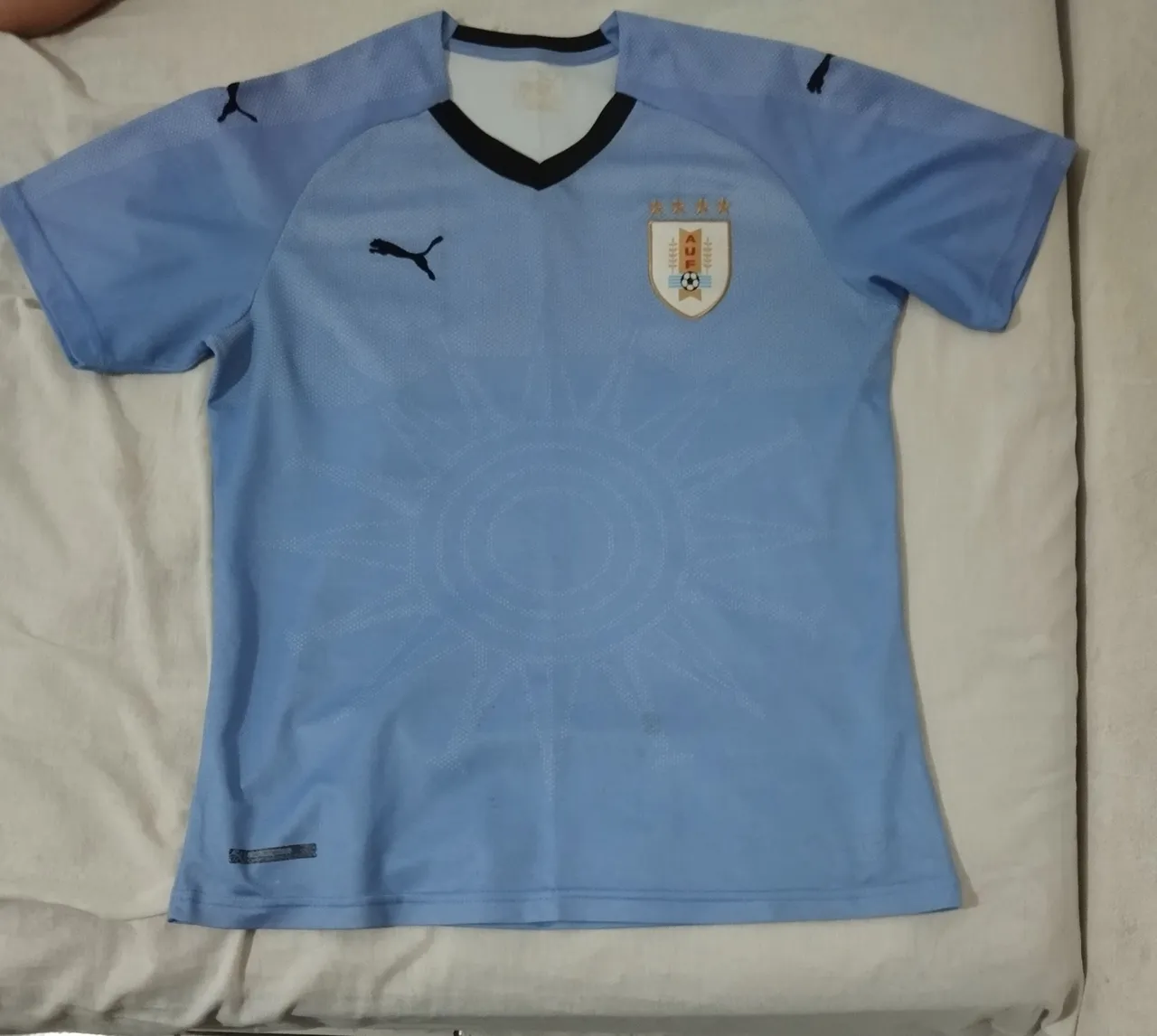 Camiseta Uruguai Puma - Oficial - Tamanho M