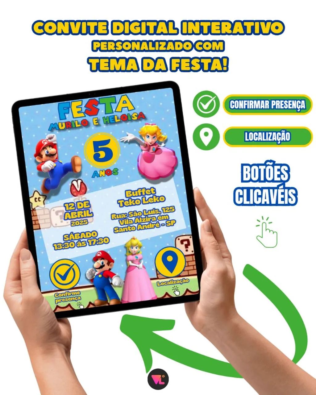 Convite Digital com Arte Personalizada no Tema da Festa! - Foto 2