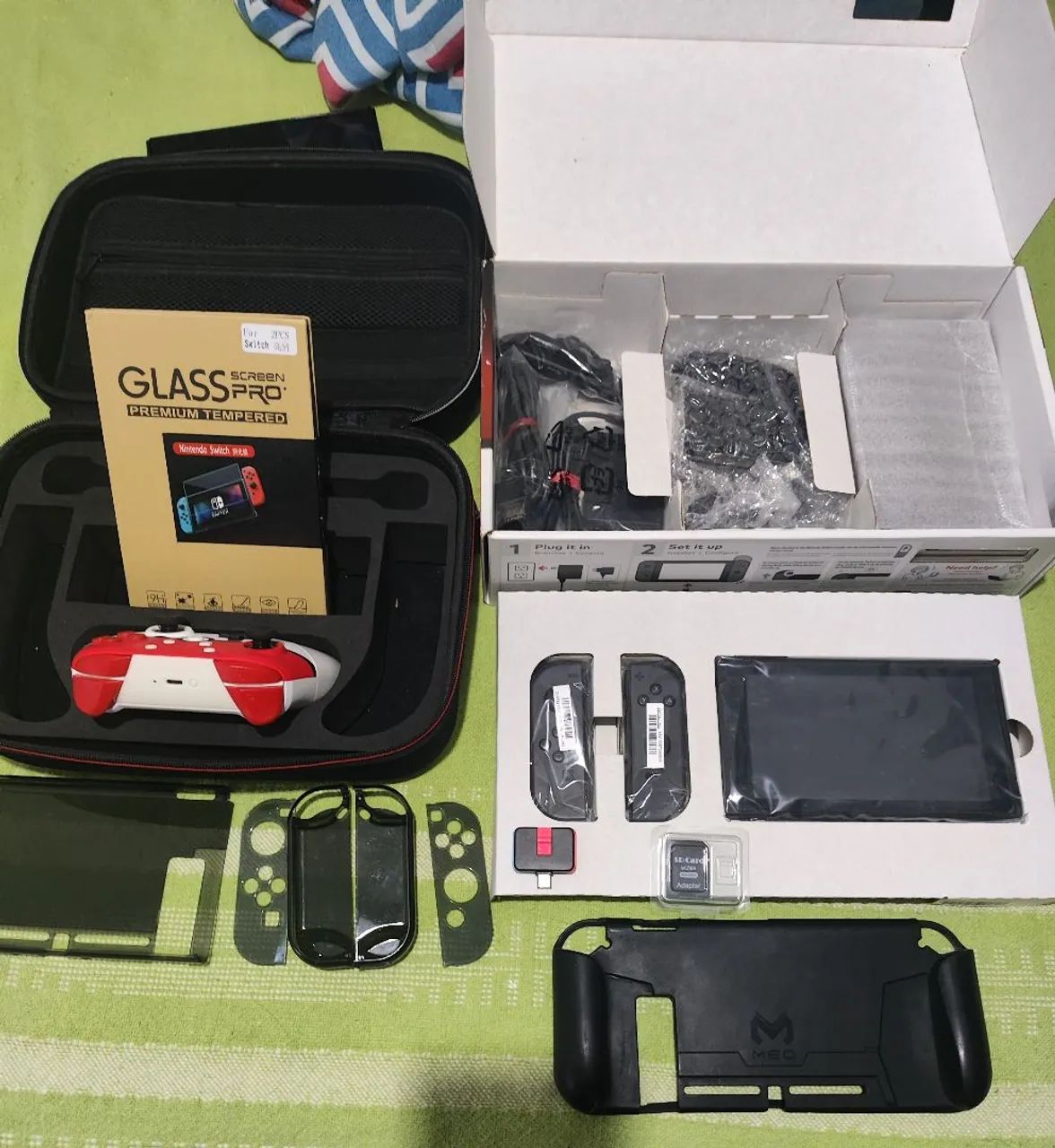 Nintendo Switch V1 - Desbloqueado por Software. Impecável! 63825070406017124