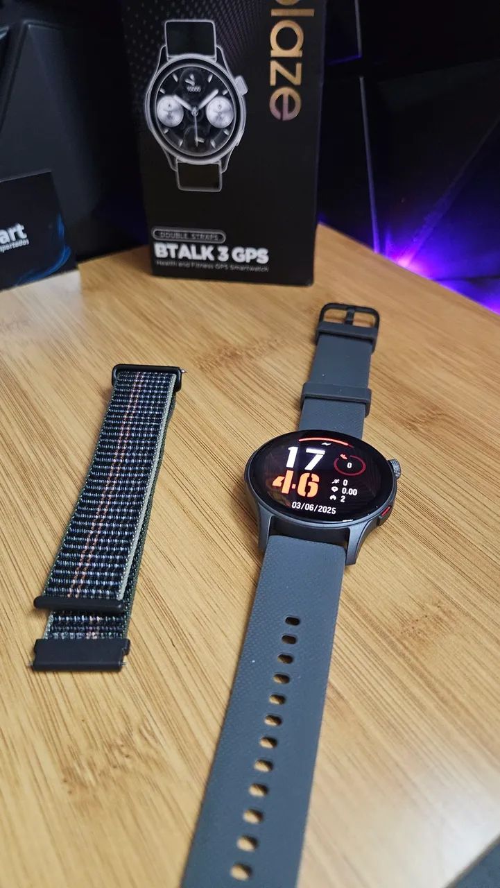 Smartwatch Zeblaze BTALK 3 GPS Nativo(Lacrado) - Foto 2