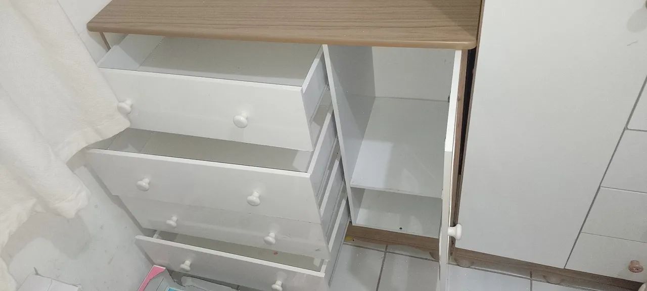 Guarda-Roupa e cômoda Infantil - Foto 3