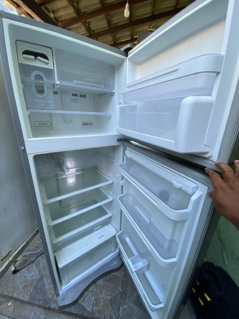 Geladeira Electrolux Inox 450 Litros 110 Volts - Foto 3