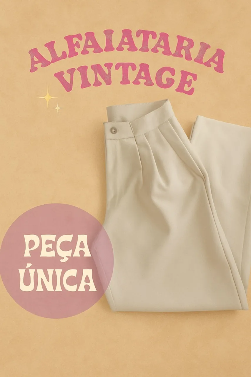 Dazy | Calça Alfaiataria caqui