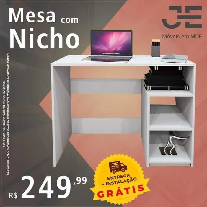 J.e da escrivania 100% mdf64842114584962120