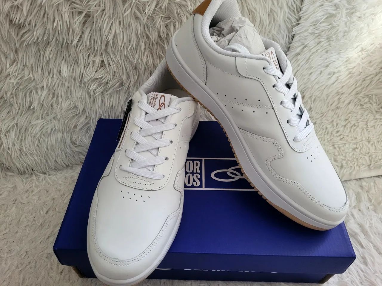 Tênis Casual Masculino Branco Olympikus 