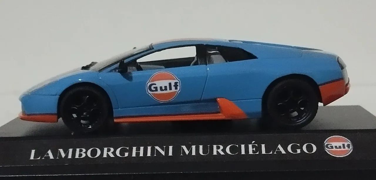 Miniatura Lamborghini Murciélago Gulf 