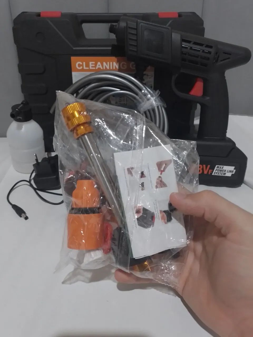 Oferta Relâmpago! Leve Sua Lavadora de Alta Pressão Hoje por R$160! - Foto 4