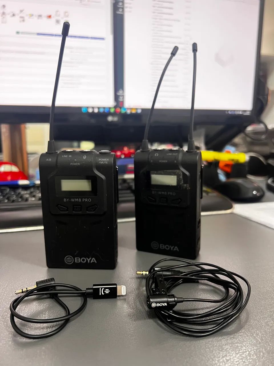 Microfone sem fio Boya iPhone - Aceito trocas 